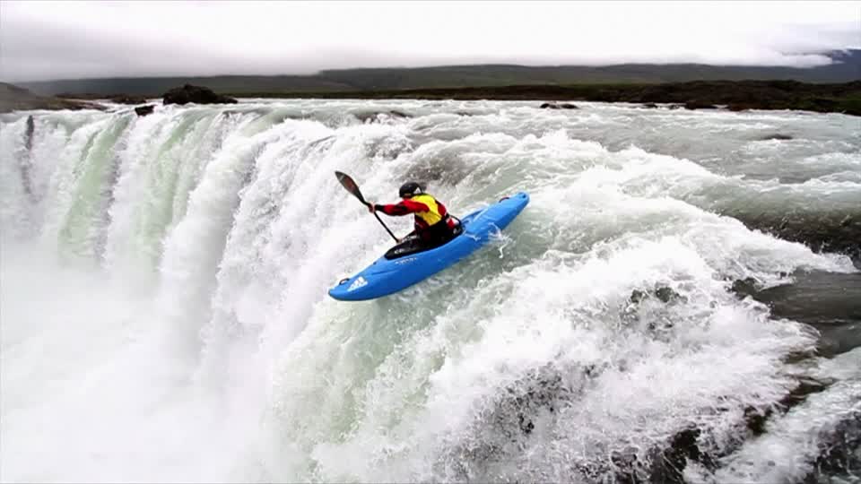 kayak cascade